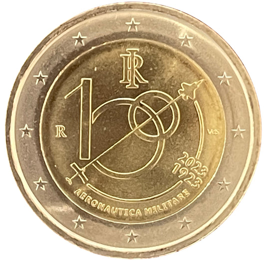 Italien 2€ 100 Jahre Luftwaffe 2023