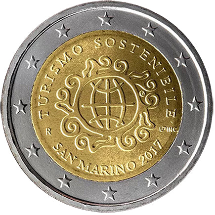 San Marino 2€ Internationales Jahr des Tourismus 2017