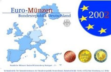 Deutschland Proof 2002 - Buchstabe F