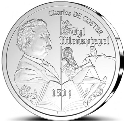 Belgien 10 € 150 Jahre Till Eulenspiegel 2017