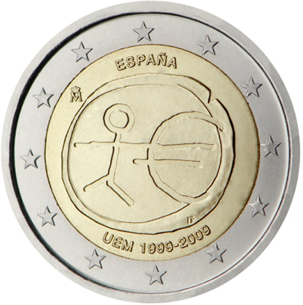 Spanien 2€ WWU 2009