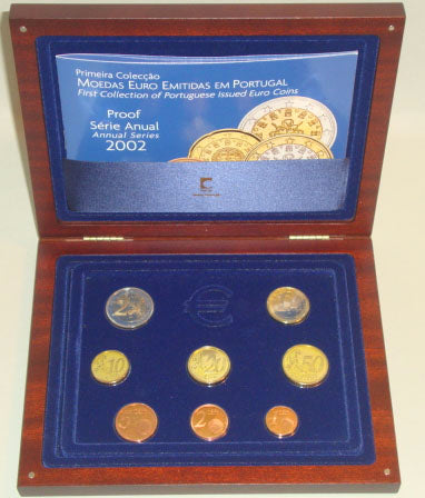 Portugal Jahres-Proof-Serie 2002