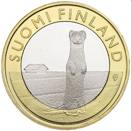 Finnland 5 € Frettchen – Österbotten 2015