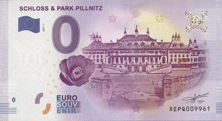 Schein 0€ Schloss & Park Pillnitz 2017 -1